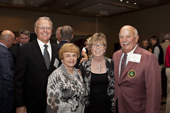 Terry and Pat Duncan alongside Gary and Nancy Conover