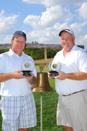 Steve Newman and Tracy Chamberlin, Senior Team Champions