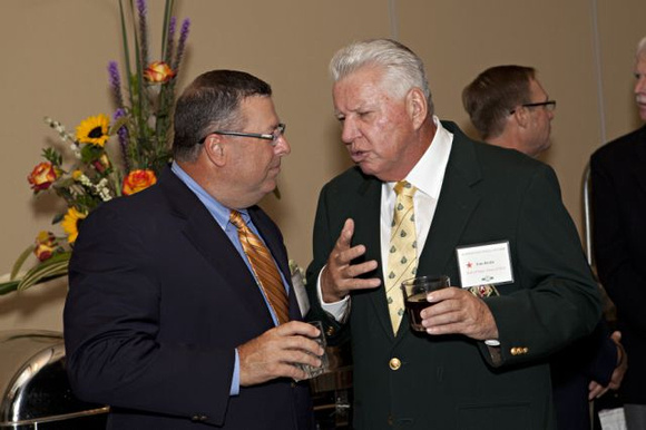 KGF Trustee Bill Maness and Hall of Fame Inductee Tom Devlin
