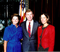 Deb Richard at White House with Dan Quayle